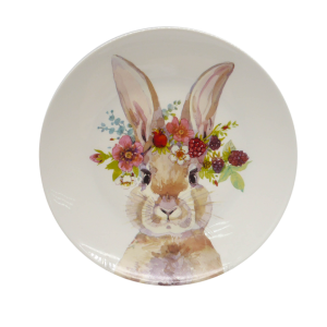 TABLEWORKS Rabbit 27cm Round Plate