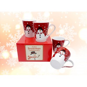 X'mas SM Mug Set of 4 in Gift Box (4x300ml)